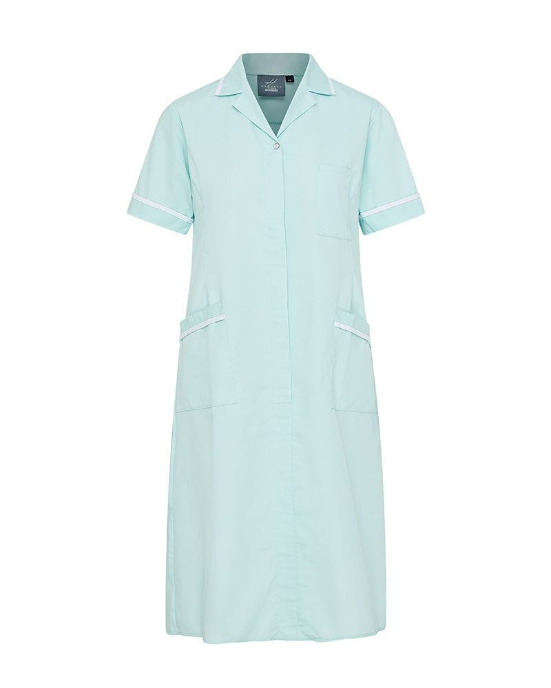 WOMEN'S NURSING DRESS UNIFORM WITH ZIP FRONT