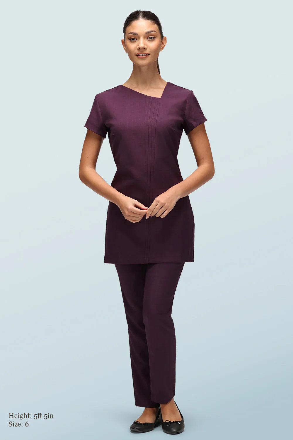 Emma Asymetric Neckline Beauty Tunic