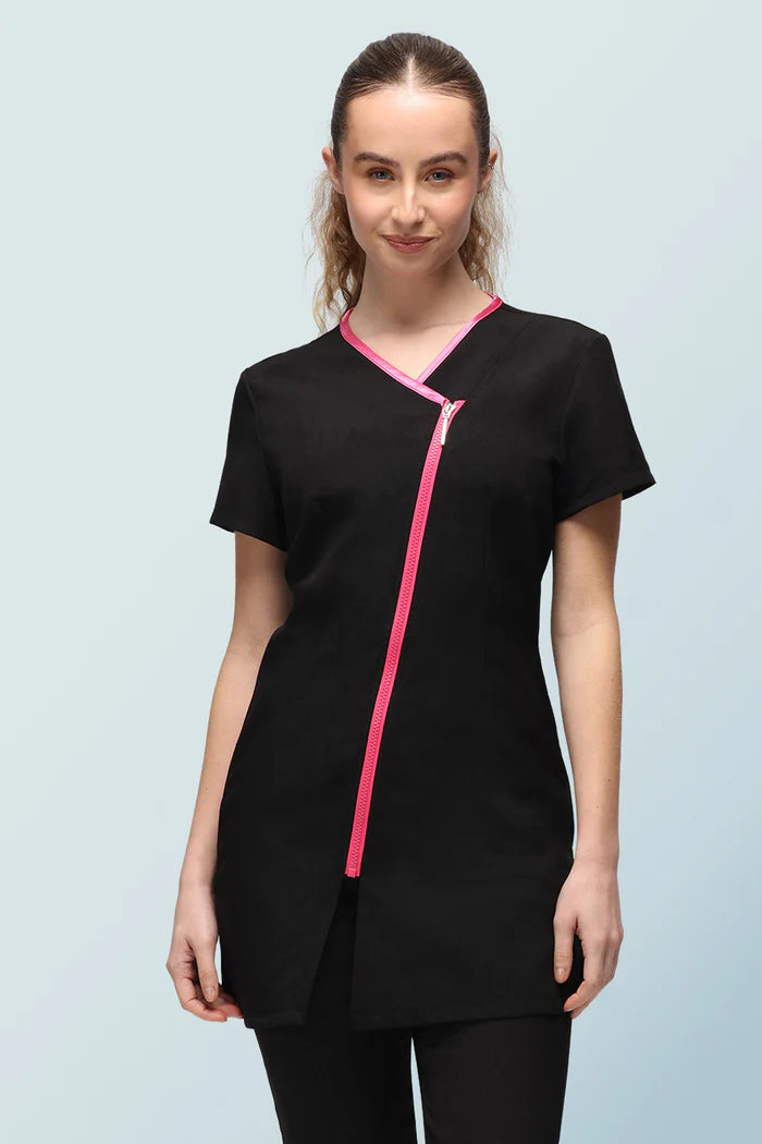 Eve Contrast Zip Beauty Tunic
