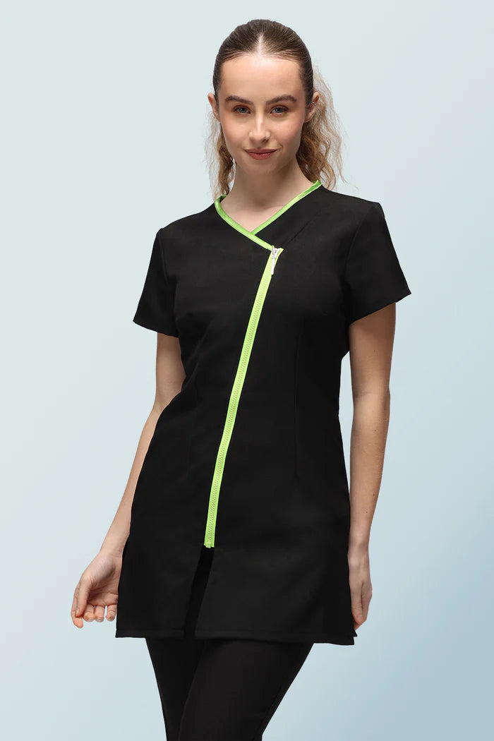 Eve Contrast Zip Beauty Tunic