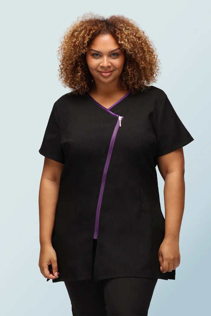 Eve Contrast Zip Beauty Tunic