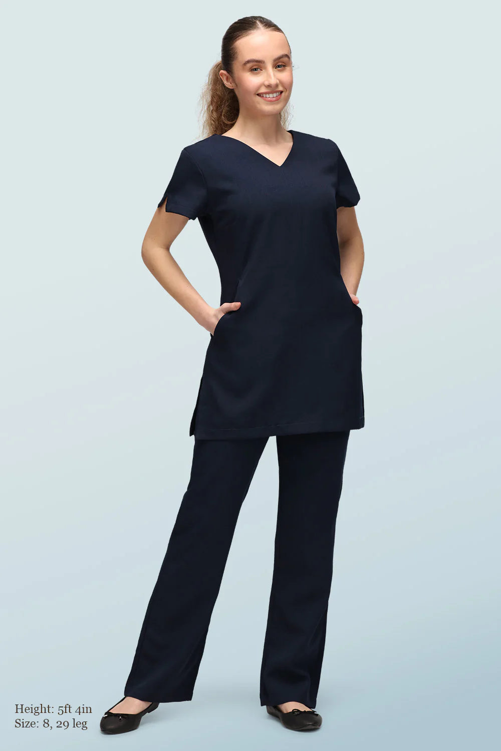 Lili Straight-Leg Beauty Trouser