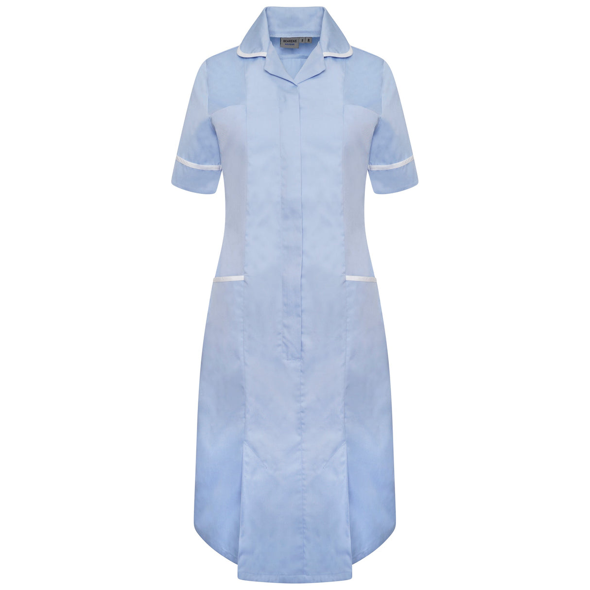 Ladies Dress with Round Collar