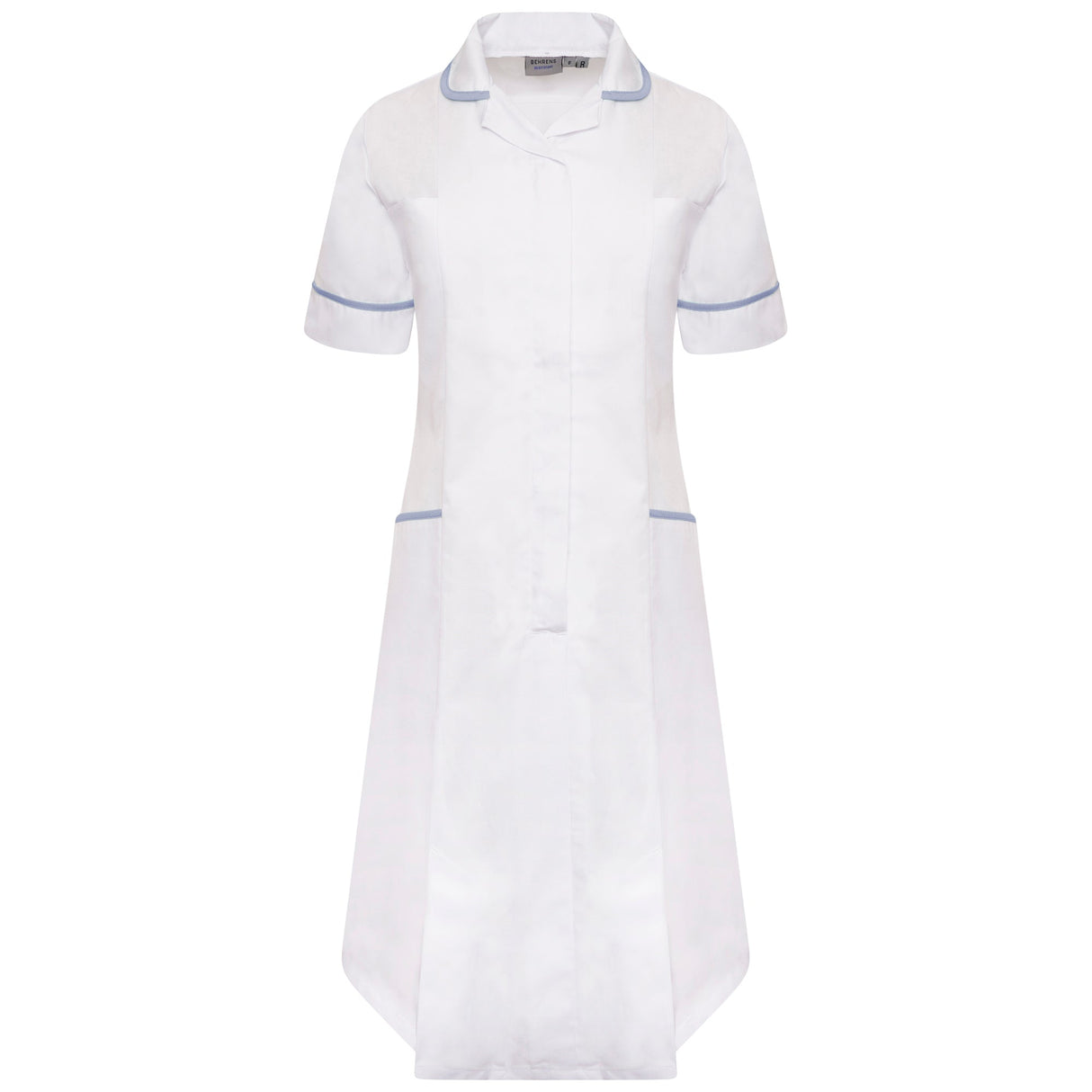 Ladies Dress with Round Collar