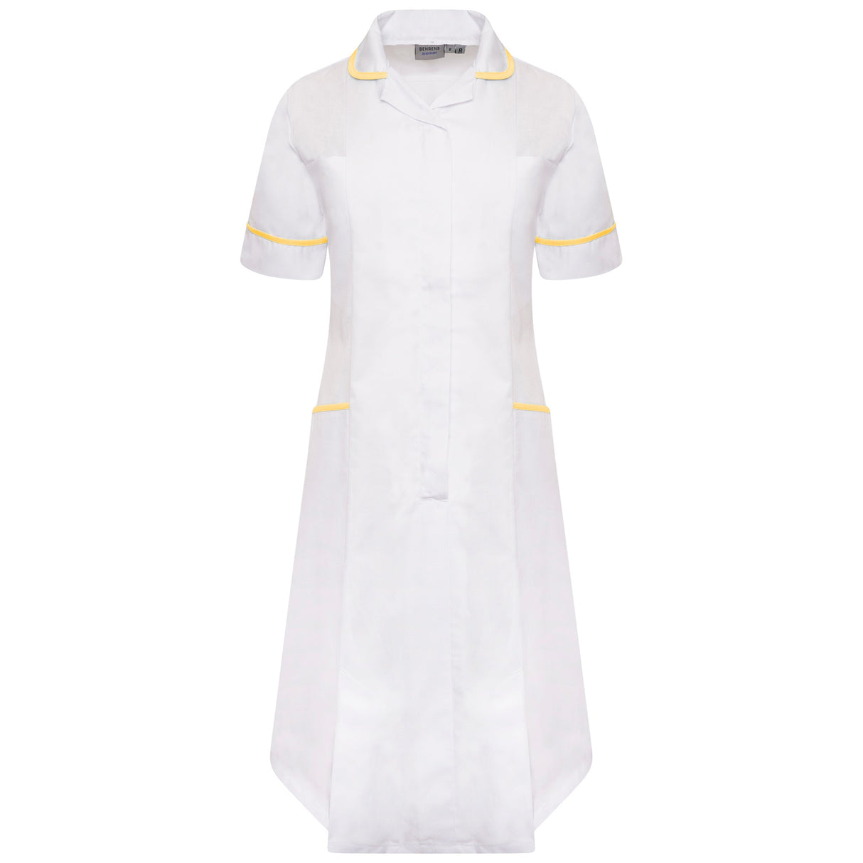 Ladies Dress with Round Collar