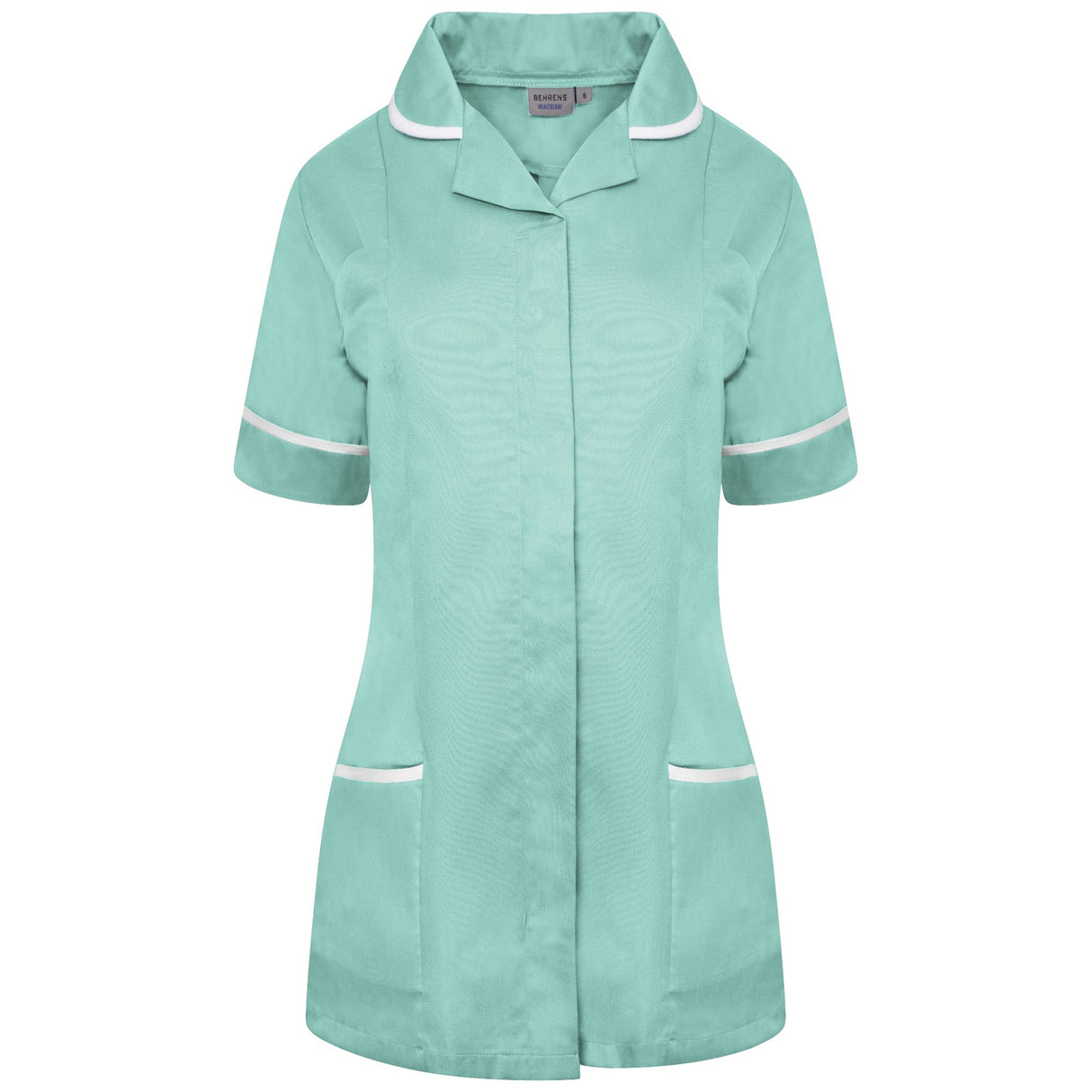 Ladies Tunic with Round Collar - Eau de Nil