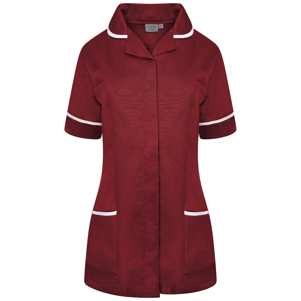 Ladies Tunic with Round Collar - Maroon