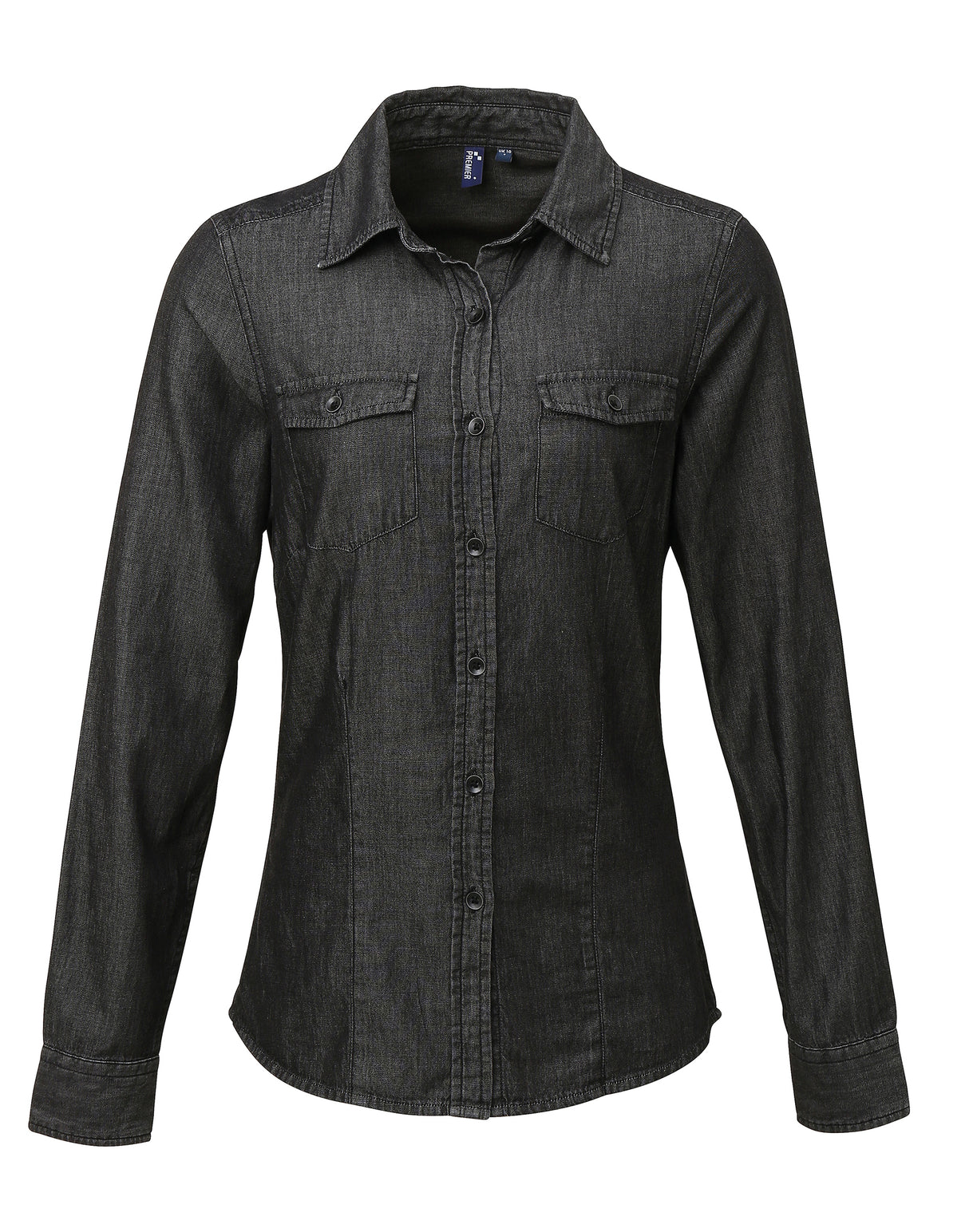 WOMEN'S JEAN STITCH DENIM SHIRT