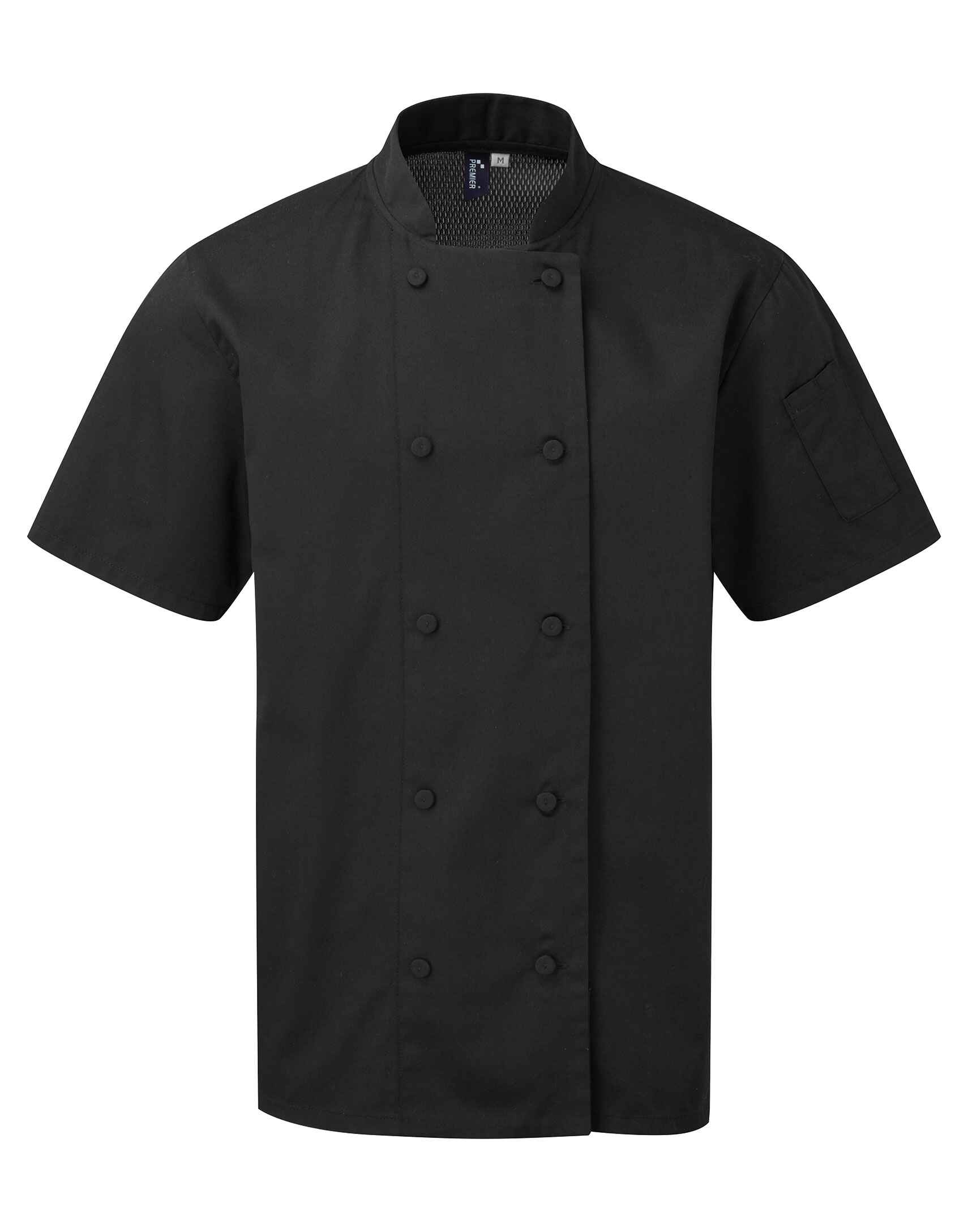 SHORT SLEEVE COOLCHECKER CHEF JACKET