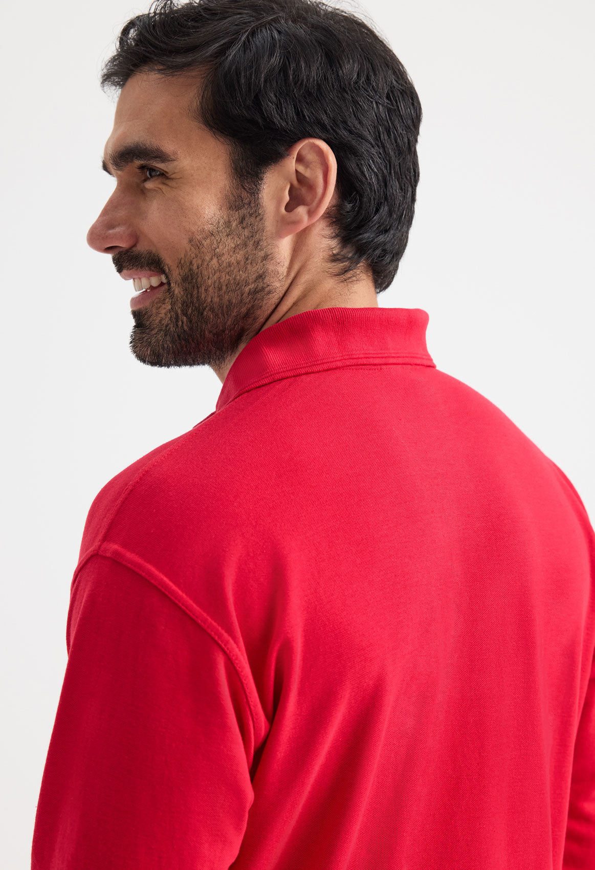 LONG SLEEVE UNISEX POLO SHIRT