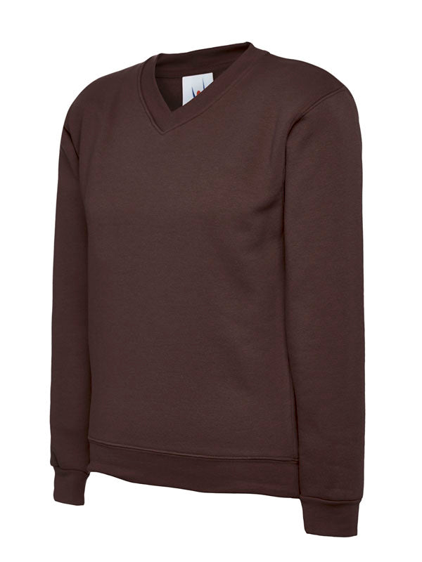 Uneek Childrens V-Neck Sweatshirt