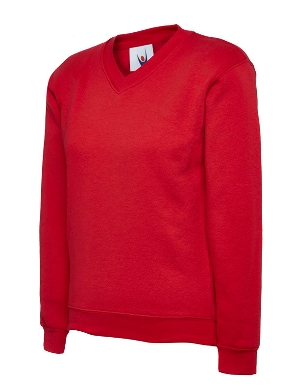 Uneek Childrens V-Neck Sweatshirt