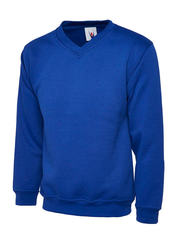 Uneek Childrens V-Neck Sweatshirt