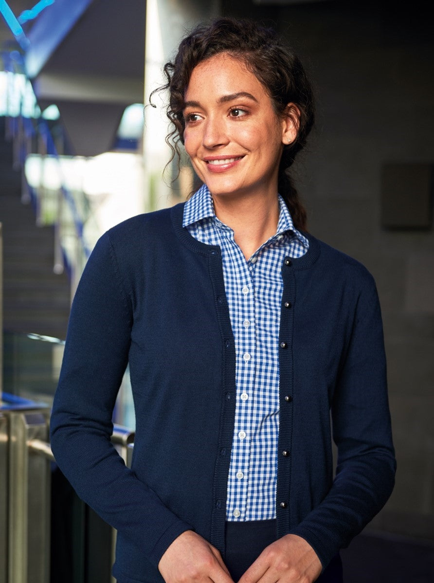 SEATLE CREW NECK CARDIGAN