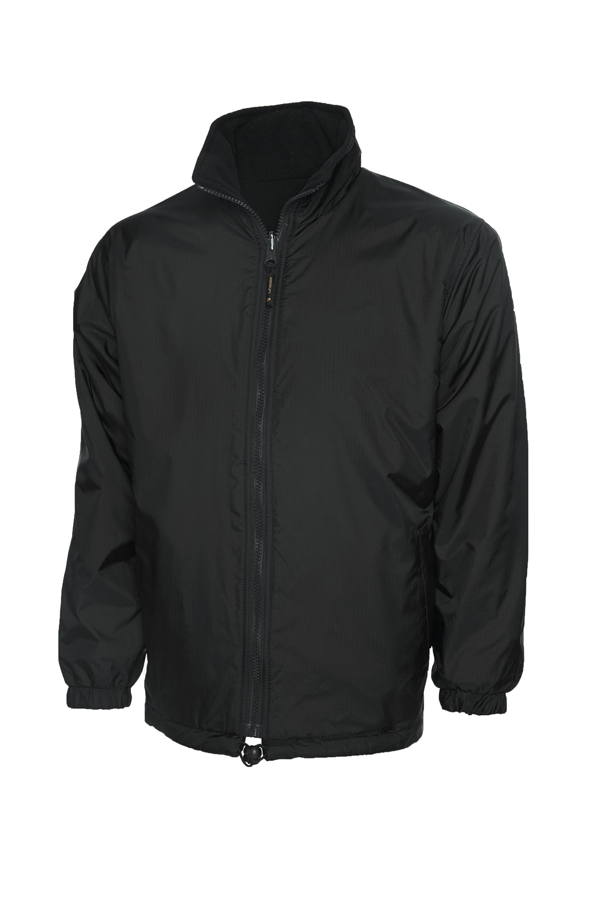 Black Reversible fleece Jacket