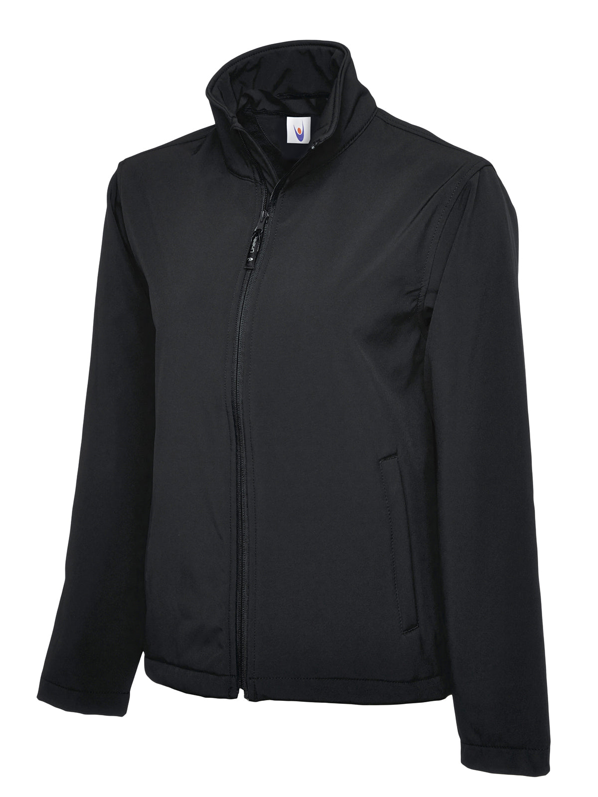 Unisex Zip Front Soft Shell Jacket