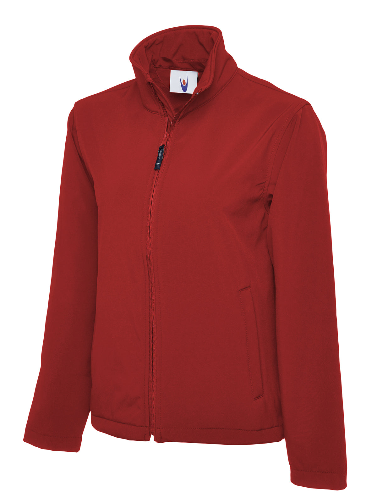 Unisex Zip Front Soft Shell Jacket