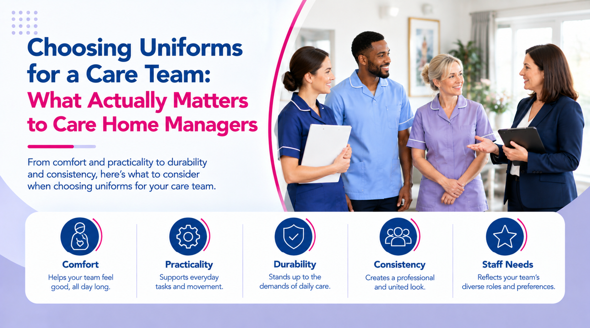 Choosing Uniforms for a Care Team: What Actually Matters to Care Home Managers