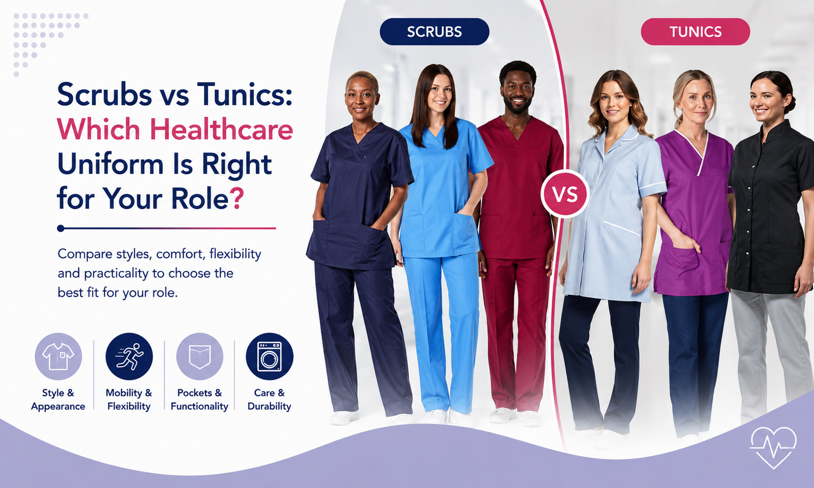 Scrubs vs Tunics: Which Healthcare Uniform Is Right for Your Role?