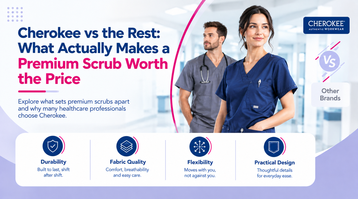 Cherokee vs the Rest: What Actually Makes a Premium Scrub Worth the Price