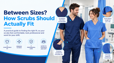 Between Sizes? How Scrubs Should Actually Fit