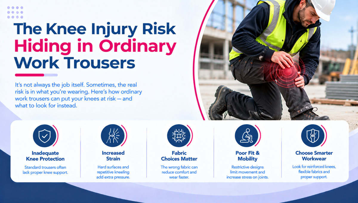 The Knee Injury Risk Hiding in Ordinary Work Trousers