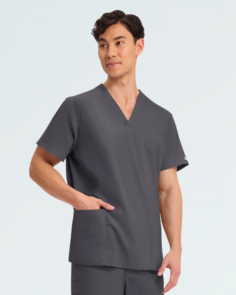 CHEROKEE ORIGINALS UNISEX V-NECK SCRUB TOP