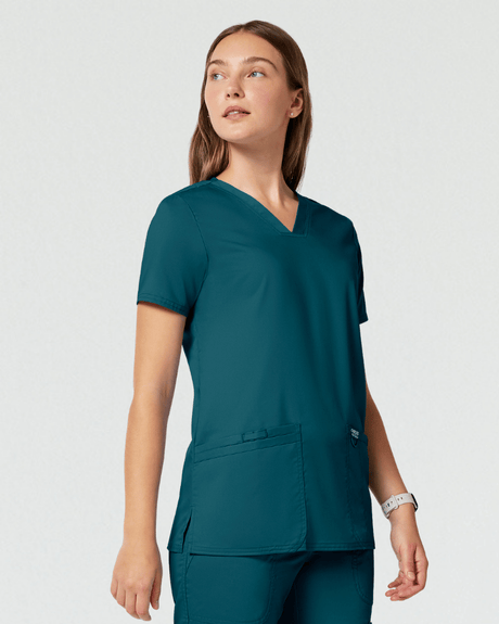 Cherokee Revolution Women's Stretch V-Neck Scrub Top