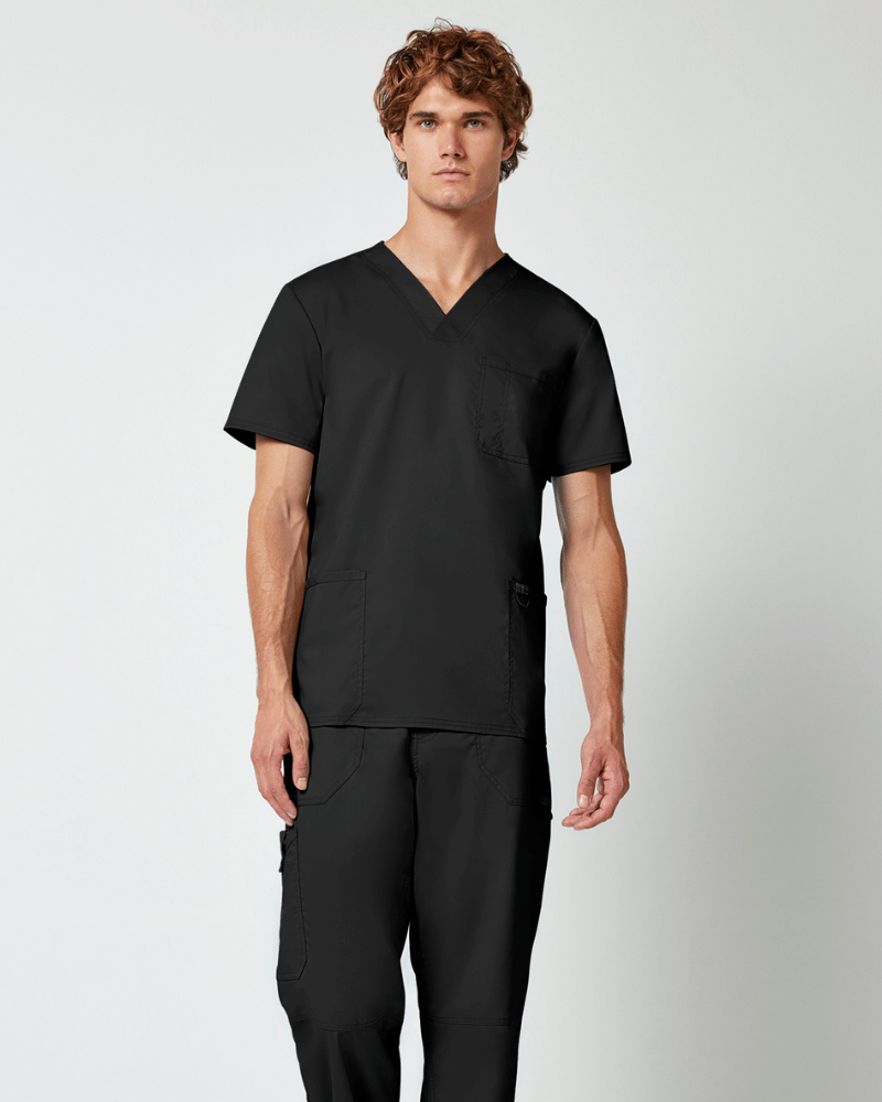Cherokee Revolution Men's Stretch V-Neck Scrub Top