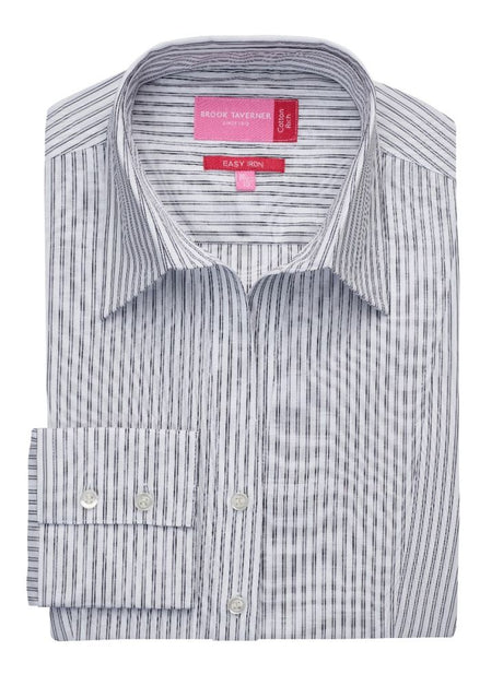 PERANO LONG SLEEVE COTTON RICH BLOUSE