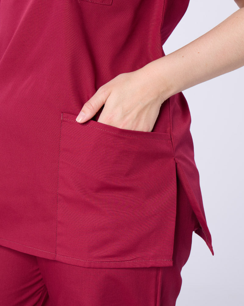 UNISEX HEALTHCARE SCRUB TOP
