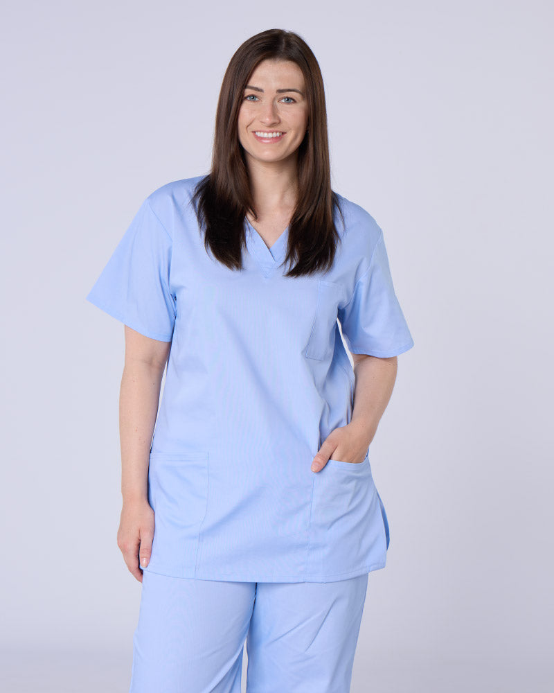 UNISEX HEALTHCARE SCRUB TOP