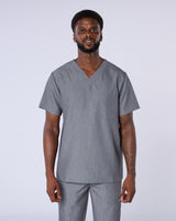 ALUMEA™ UNISEX STRETCH V-NECK SCRUB TOP