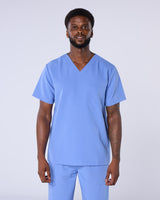 ALUMEA™ UNISEX STRETCH V-NECK SCRUB TOP