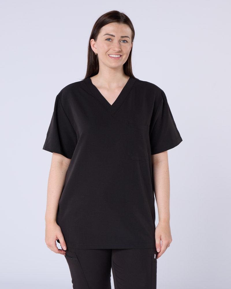 ALUMEA™ WOMEN'S STRETCH V-NECK SCRUB TOP