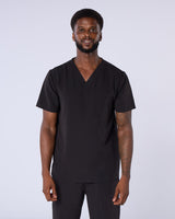 ALUMEA™ UNISEX STRETCH V-NECK SCRUB TOP
