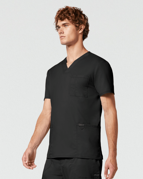 Cherokee Revolution Men's Stretch V-Neck Scrub Top