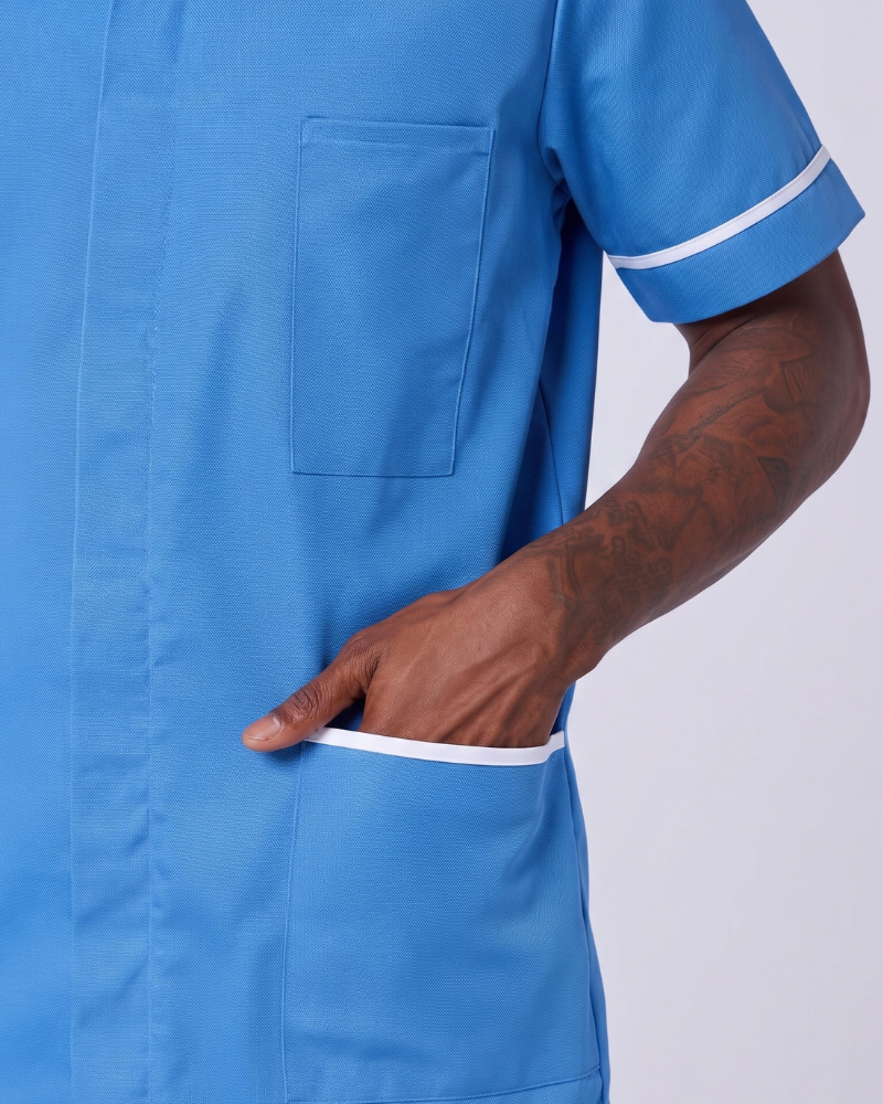 Men's Zip-Front Tunic