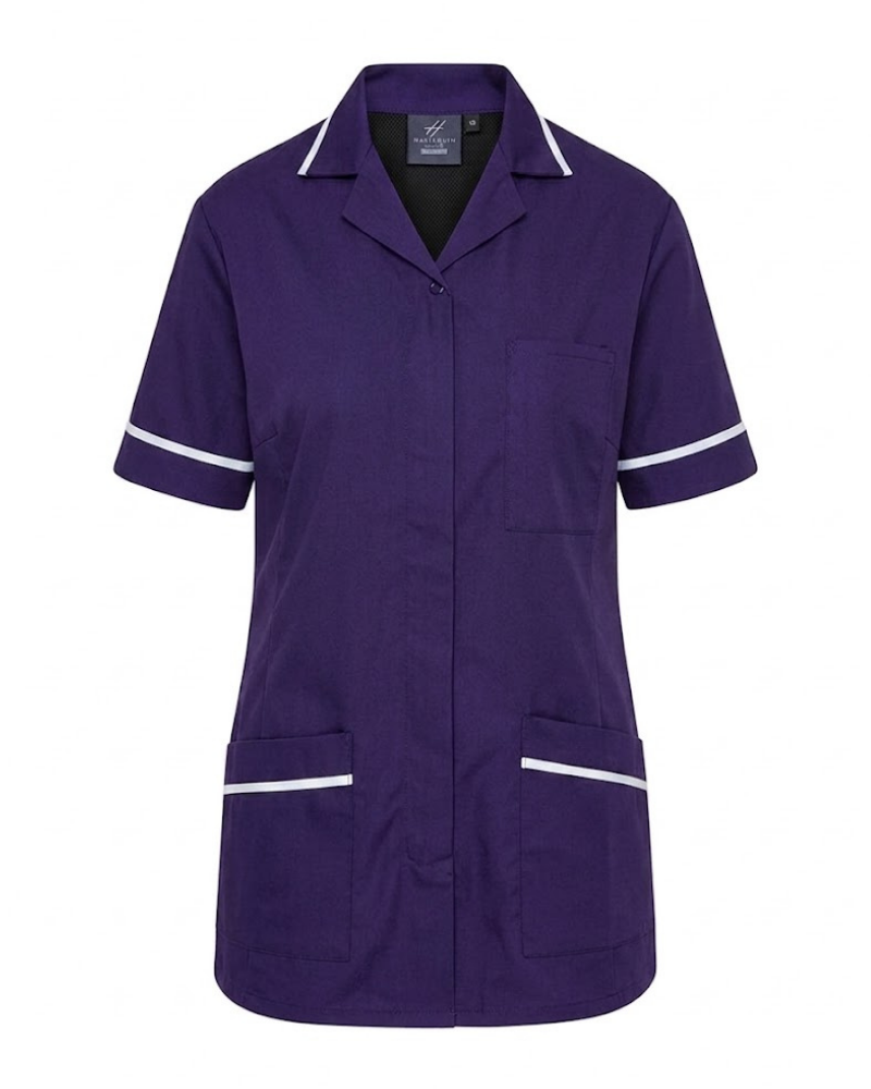 Harveys™ Women's Nurse Tunic with Zip-Front (Pointed Collar)