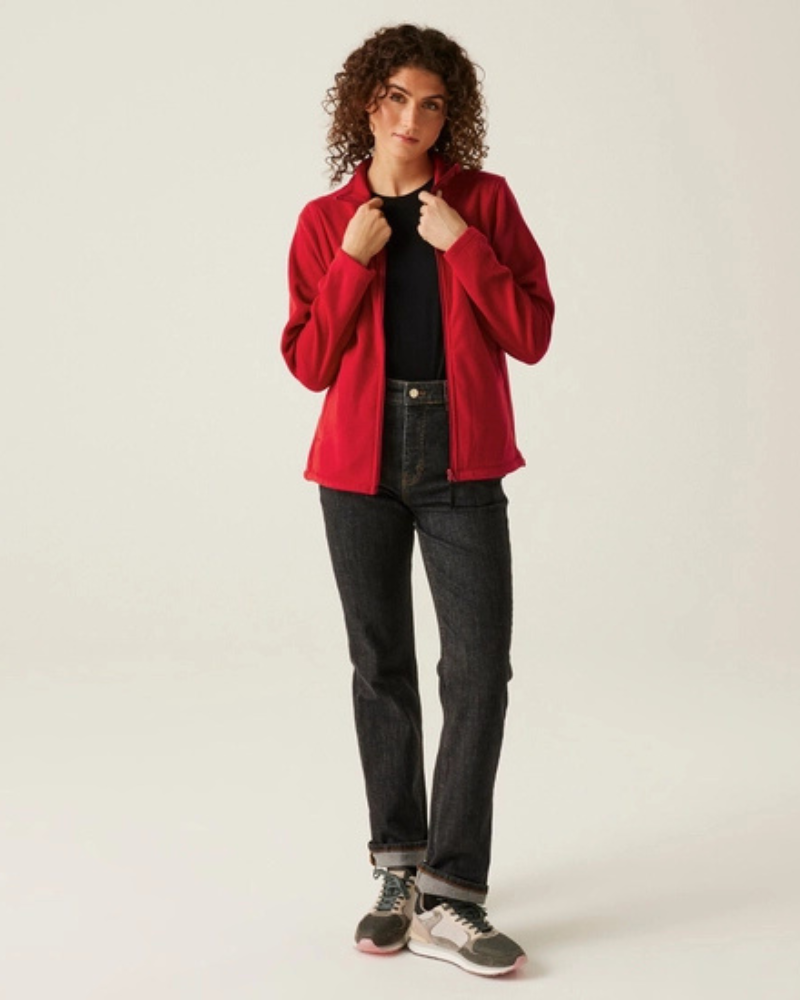 WOMEN'S FULL-ZIP PREMIUM MICROFLEECE