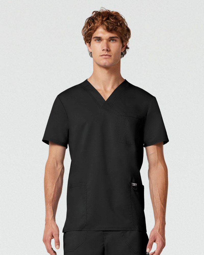 Cherokee Revolution Men's Stretch V-Neck Scrub Top