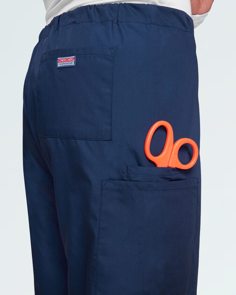 CHEROKEE ORIGINALS UNISEX V-NECK CARGO TROUSER