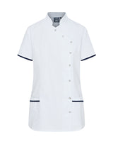 WOMEN’S ASYMETIRC STUD-FASTEN HEALTHCARE TUNIC