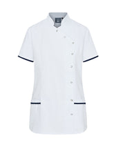 WOMEN’S ASYMETIRC STUD-FASTEN HEALTHCARE TUNIC