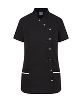 WOMEN’S ASYMETIRC STUD-FASTEN HEALTHCARE TUNIC