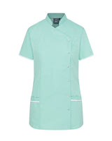WOMEN’S ASYMETIRC STUD-FASTEN HEALTHCARE TUNIC