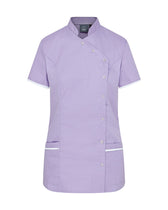 WOMEN’S ASYMETIRC STUD-FASTEN HEALTHCARE TUNIC