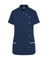WOMEN’S ASYMETIRC STUD-FASTEN HEALTHCARE TUNIC