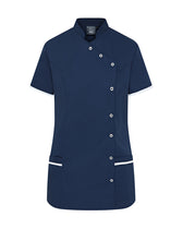 WOMEN’S ASYMETIRC STUD-FASTEN HEALTHCARE TUNIC