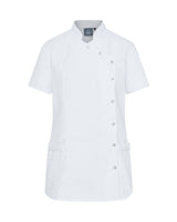 WOMEN’S ASYMETIRC STUD-FASTEN HEALTHCARE TUNIC